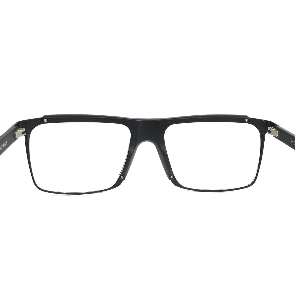 Andy Wolf Eyeglasses Frames BLAISE col.a Brown Square Oversized 56-18-145